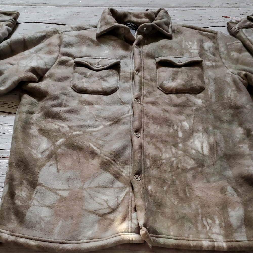 🆕️ ORIGINAL DELUXE SUPPLY MEN'S CAMOUFLAGE SHIRT JACKET - Picture 7 of 12